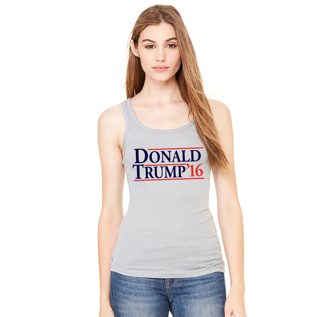 Donald Trump Campaign Reagan Bush Design Women's Tank Top Elections Sleeveless - Zexpa Apparel Halloween Christmas Shirts
