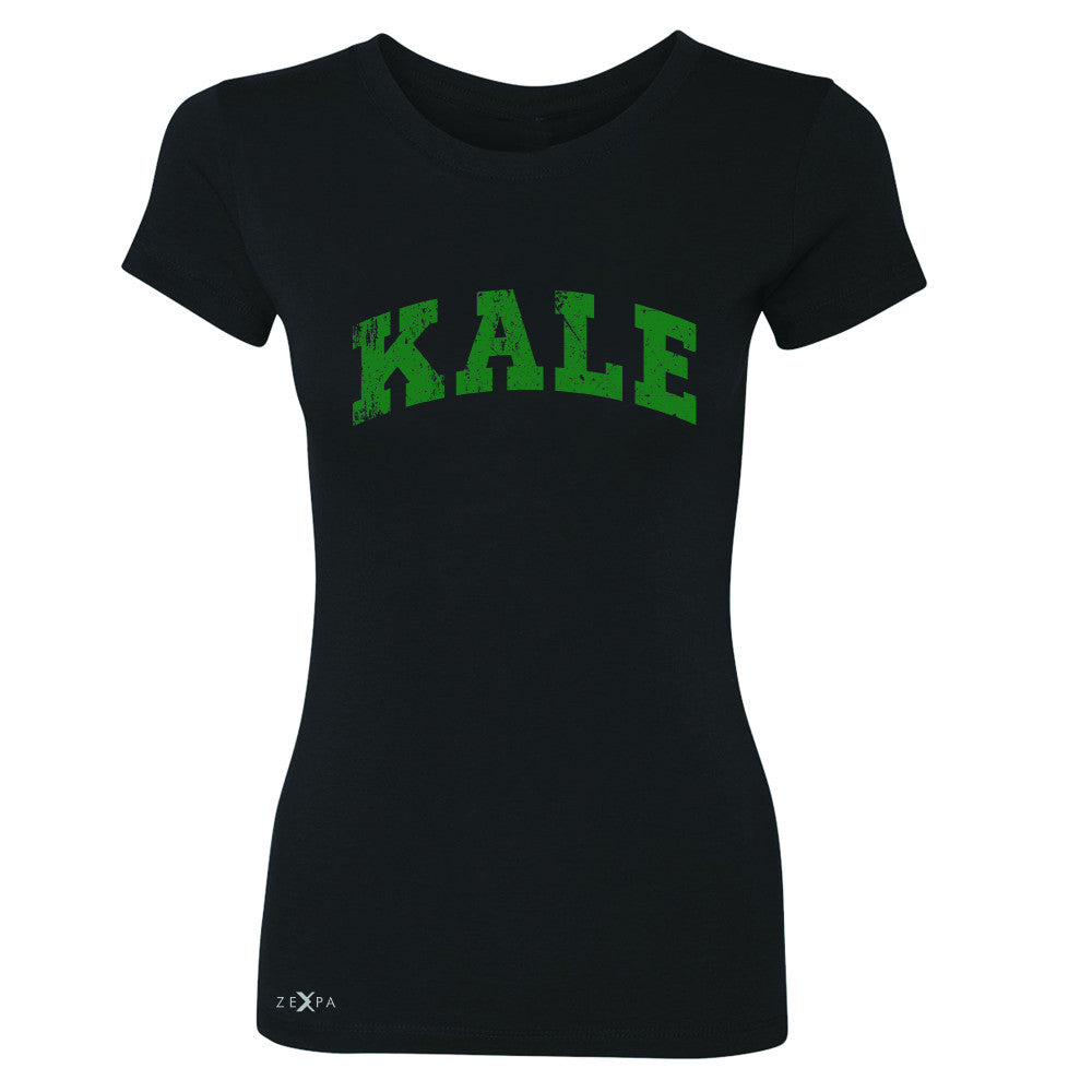 Kale G University Gift for Vegetarian Women's T-shirt Vegan Fun Tee - Zexpa Apparel