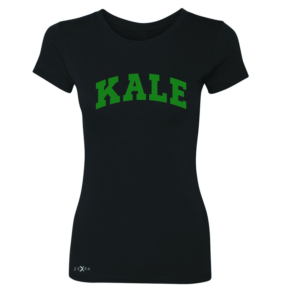 Kale GN University Gift for Vegetarian Women's T-shirt Vegan Fun Tee - Zexpa Apparel - 1