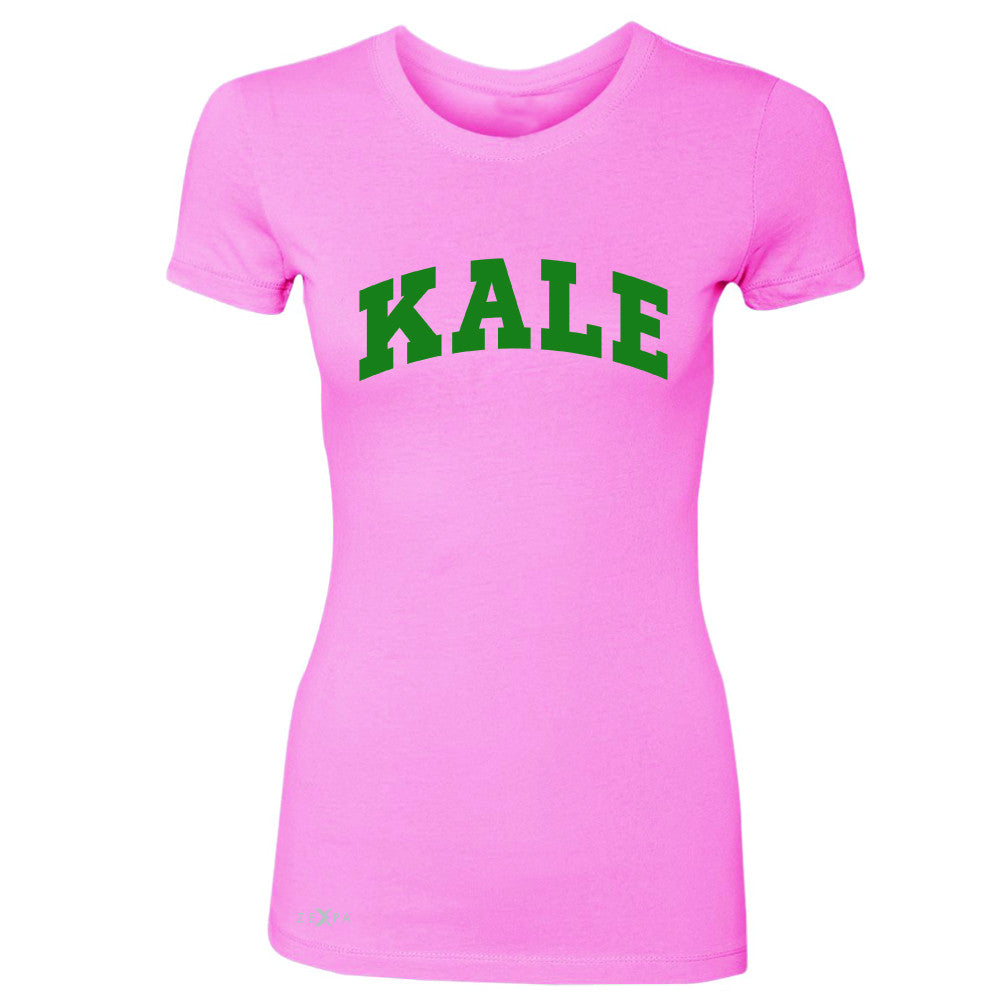 Kale GN University Gift for Vegetarian Women's T-shirt Vegan Fun Tee - Zexpa Apparel - 3