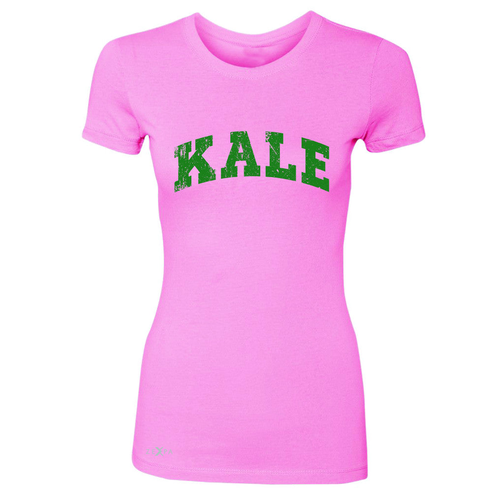 Kale G University Gift for Vegetarian Women's T-shirt Vegan Fun Tee - Zexpa Apparel - 3