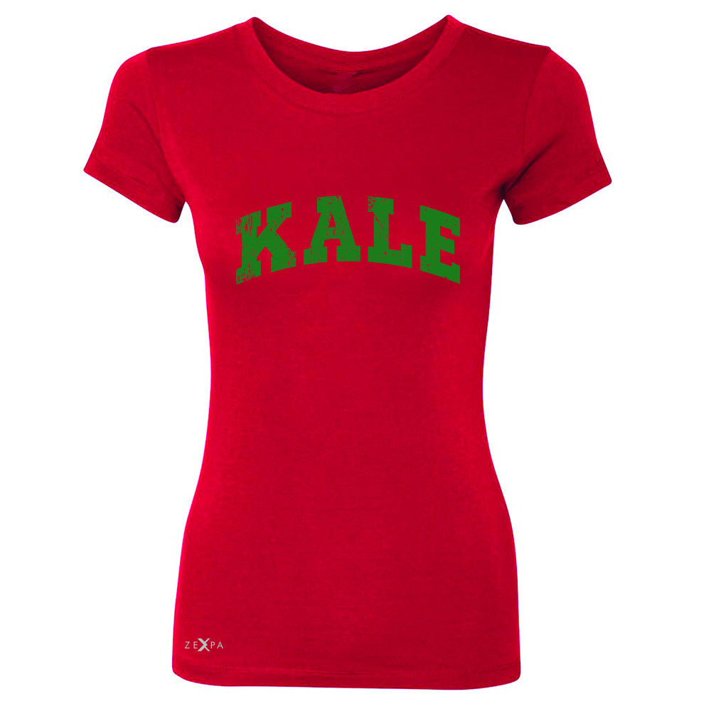 Kale G University Gift for Vegetarian Women's T-shirt Vegan Fun Tee - Zexpa Apparel - 4
