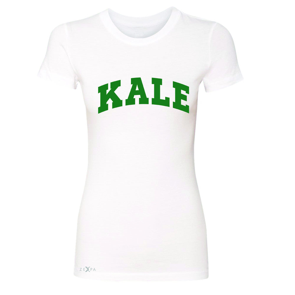 Kale GN University Gift for Vegetarian Women's T-shirt Vegan Fun Tee - Zexpa Apparel - 5