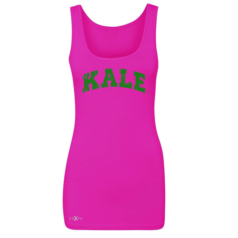 Kale G University Gift for Vegetarian Women's Tank Top Vegan Fun Sleeveless - Zexpa Apparel - 1