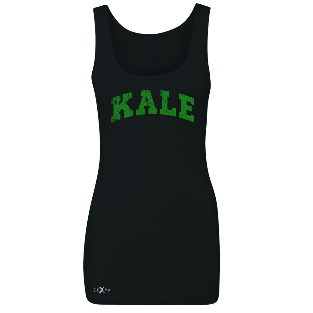 Kale G University Gift for Vegetarian Women's Tank Top Vegan Fun Sleeveless - Zexpa Apparel - 2