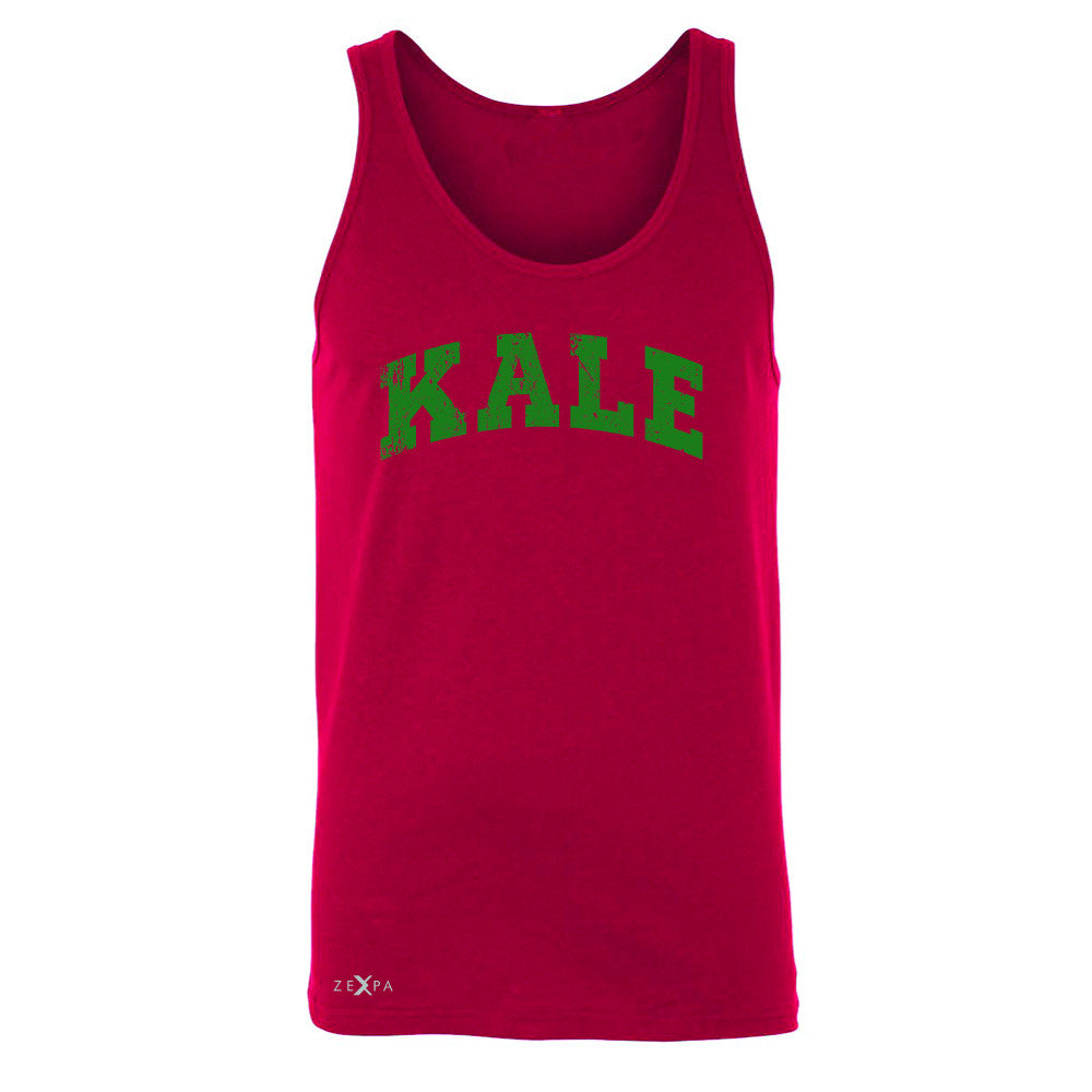 Kale G University Gift for Vegetarian Men's Jersey Tank Vegan Fun Sleeveless - Zexpa Apparel