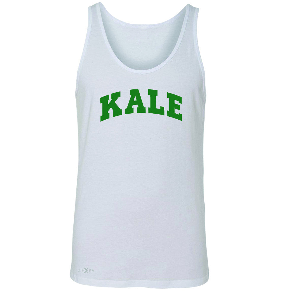 Kale GN University Gift for Vegetarian Men's Jersey Tank Vegan Fun Sleeveless - Zexpa Apparel - 5