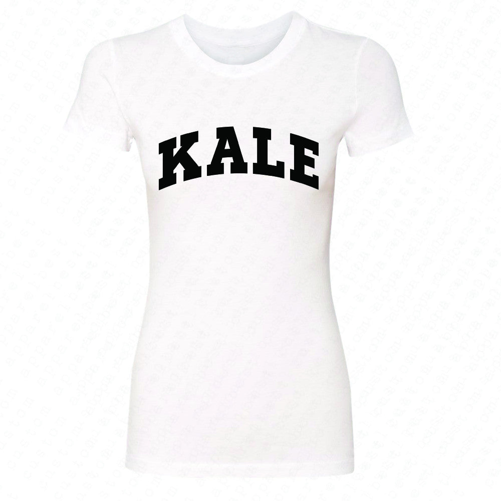 Kale WN University Gift for Vegetarian Women's T-shirt Vegan Fun Tee - Zexpa Apparel - 5