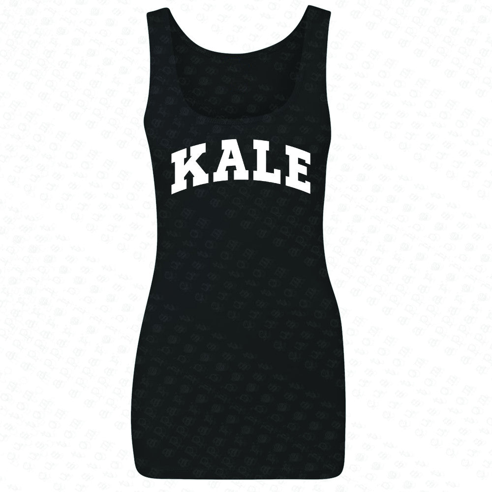 Kale WN University Gift for Vegetarian Women's Tank Top Vegan Fun Sleeveless - Zexpa Apparel