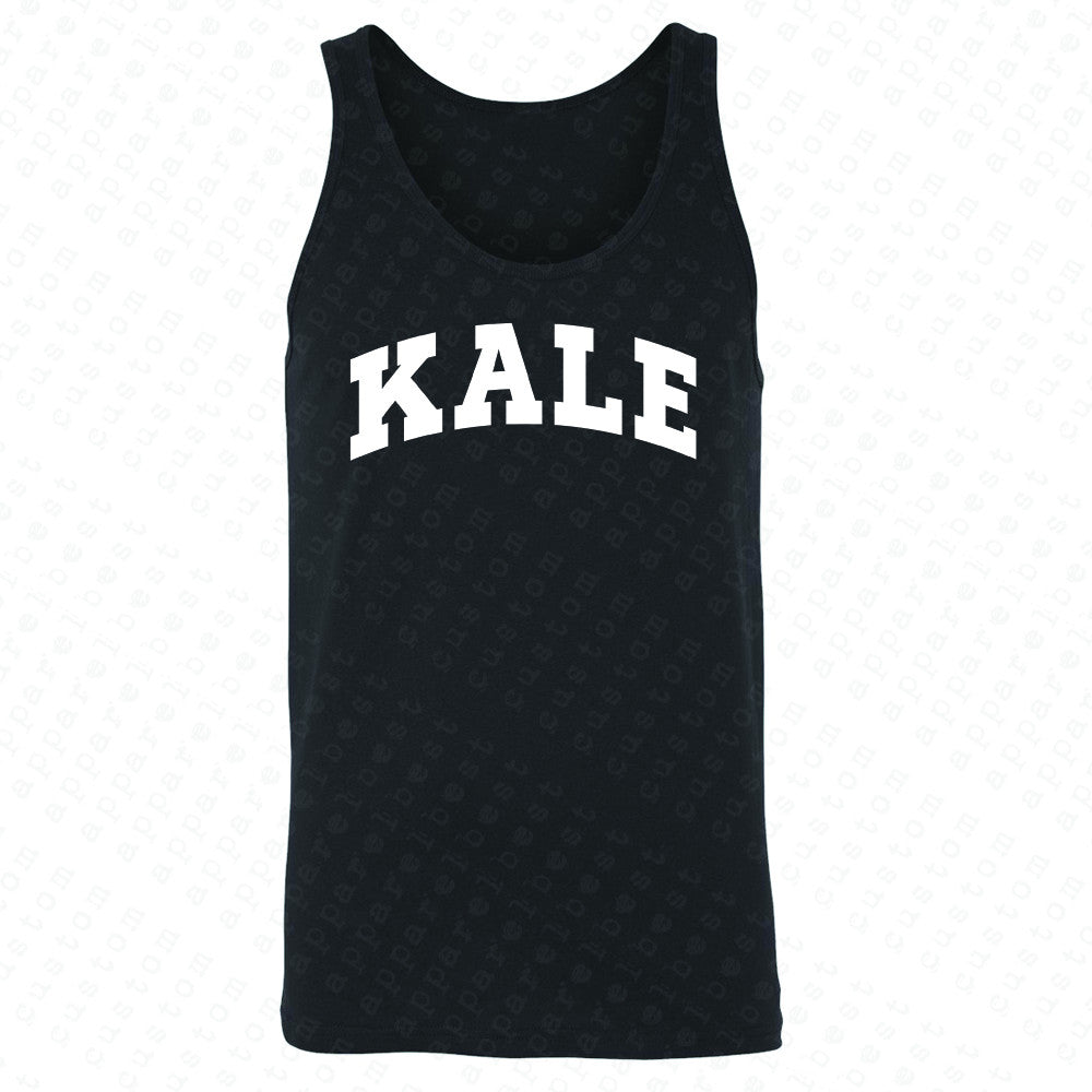 Kale WN University Gift for Vegetarian Men's Jersey Tank Vegan Fun Sleeveless - Zexpa Apparel
