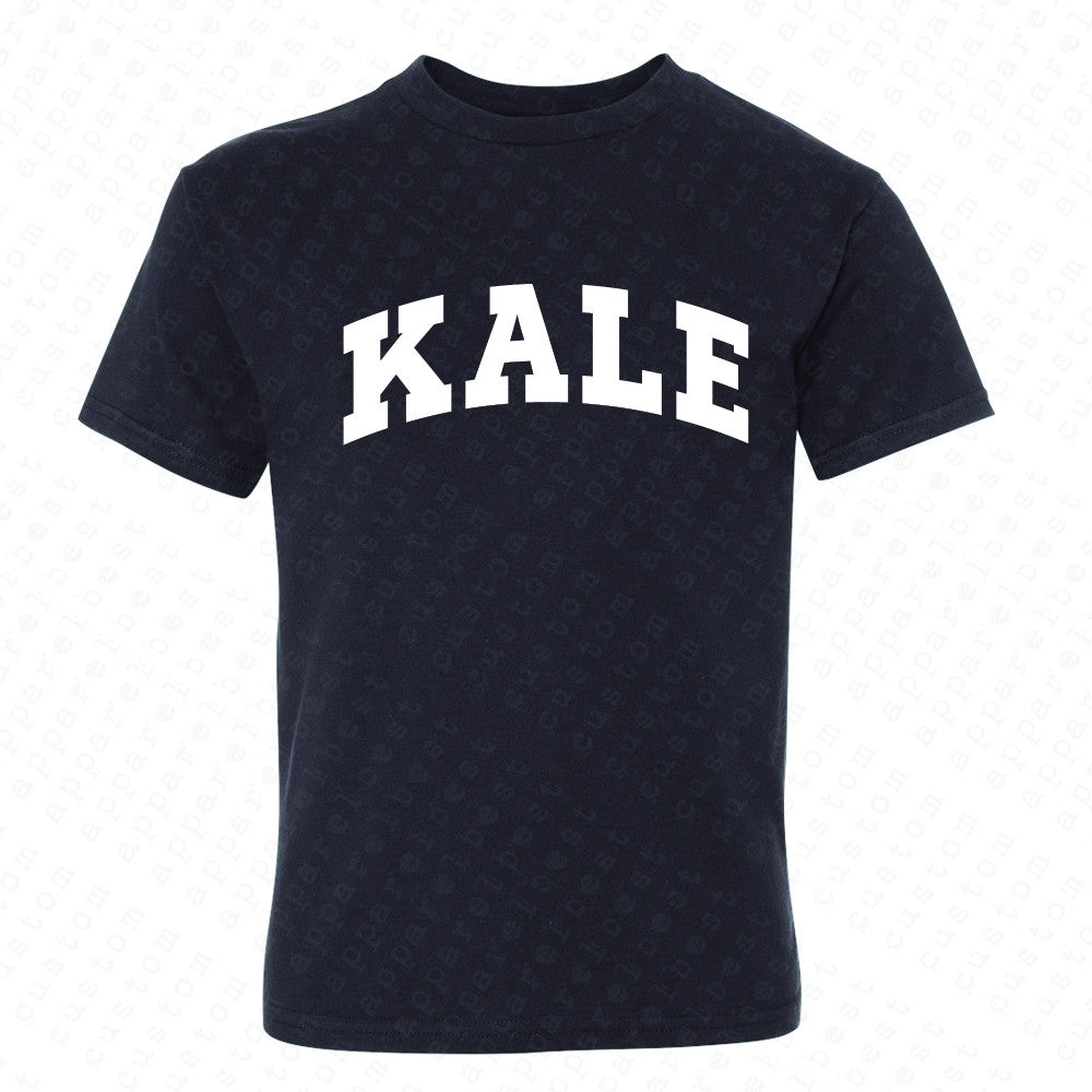 Kale WN University Gift for Vegetarian Youth T-shirt Vegan Fun Tee - Zexpa Apparel - 1