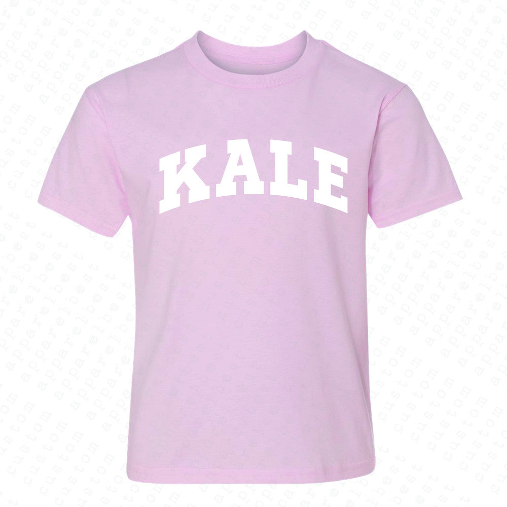 Kale WN University Gift for Vegetarian Youth T-shirt Vegan Fun Tee - Zexpa Apparel - 3