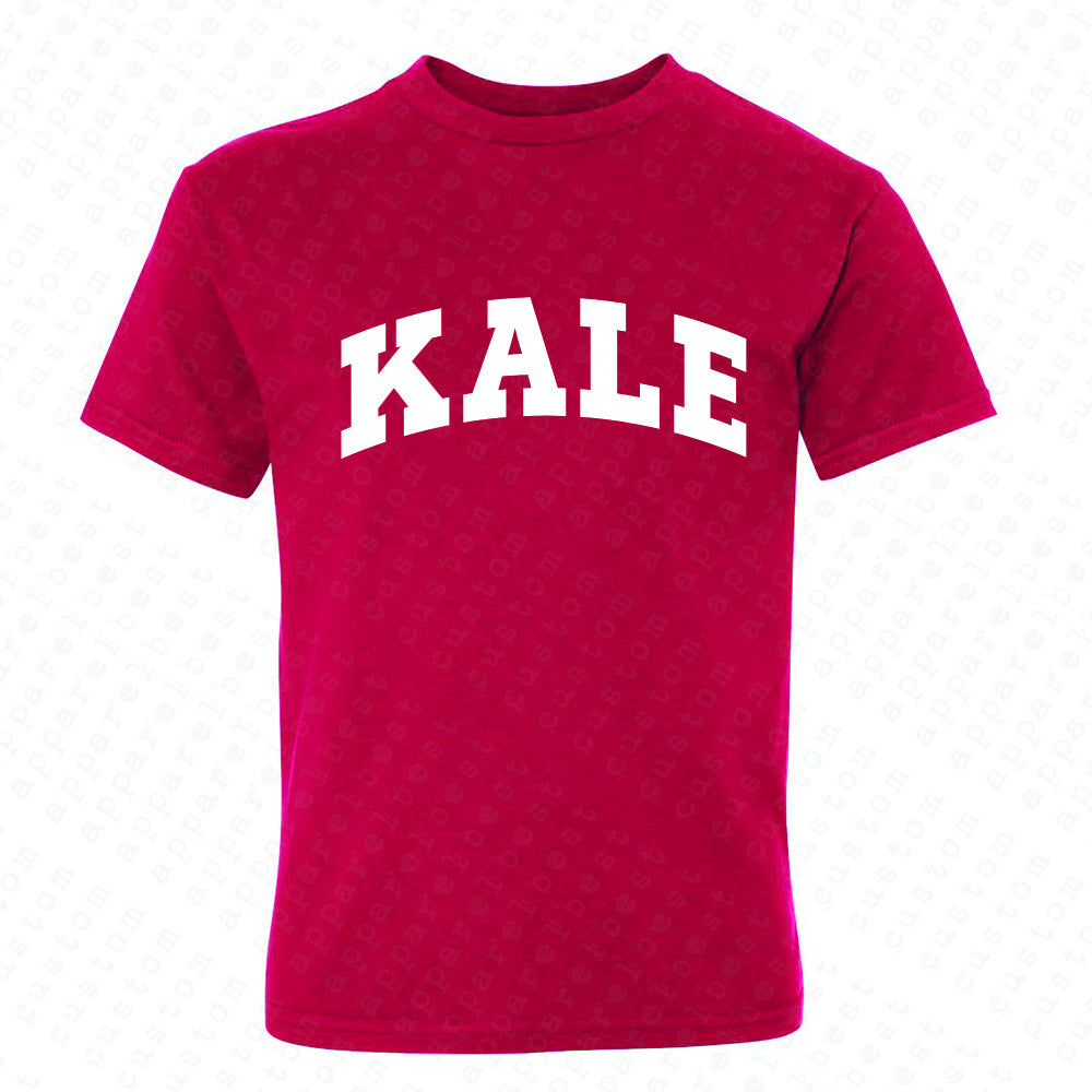 Kale WN University Gift for Vegetarian Youth T-shirt Vegan Fun Tee - Zexpa Apparel - 4