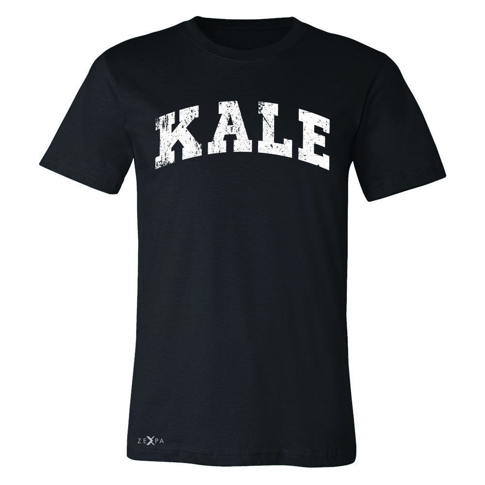 Kale W University Gift for Vegetarian Men's T-shirt Vegan Fun Tee - Zexpa Apparel