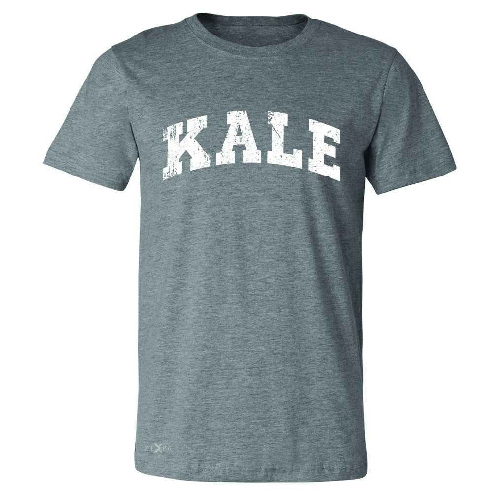 Kale W University Gift for Vegetarian Men's T-shirt Vegan Fun Tee - Zexpa Apparel - 3