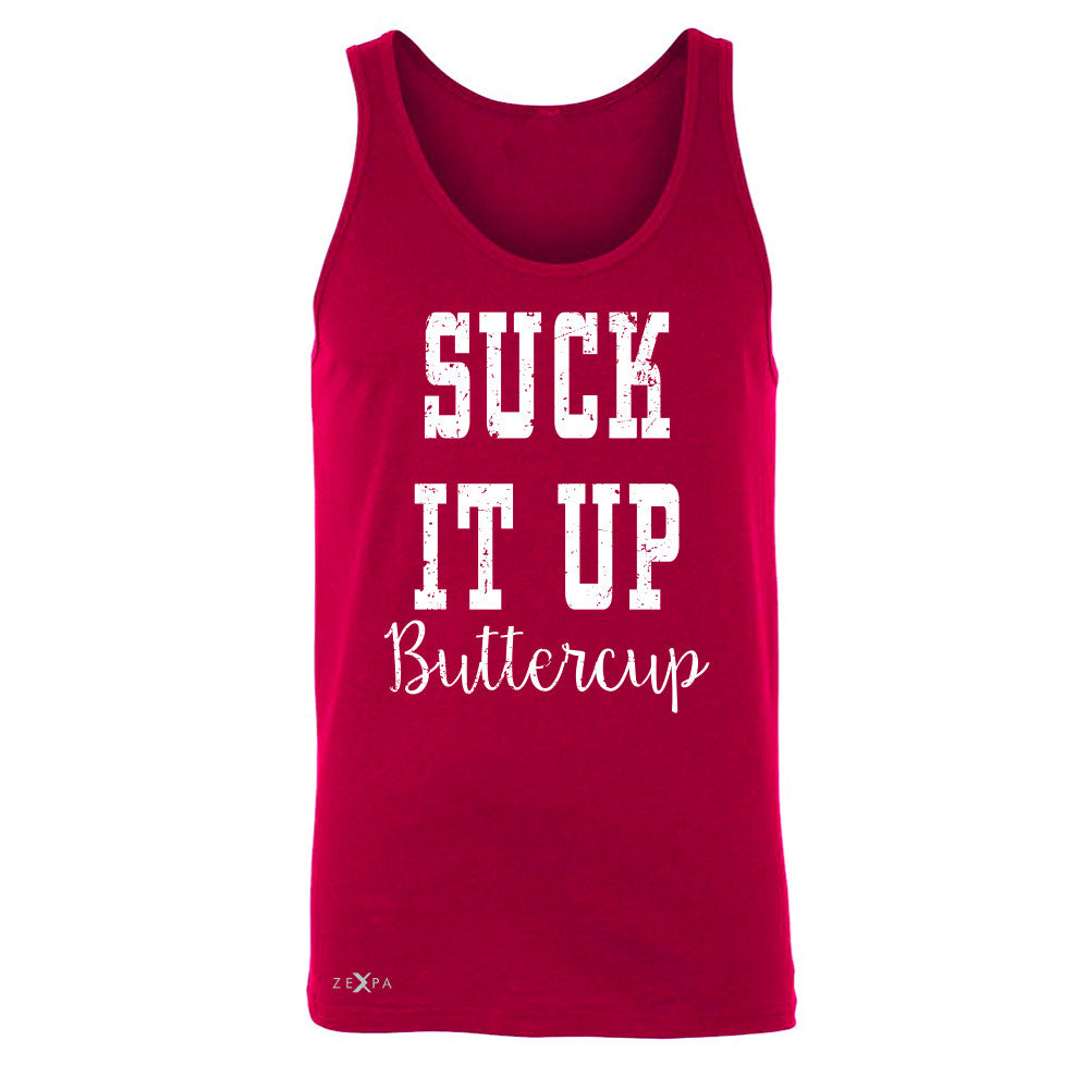 Suck It Up Butter Cool Men's Jersey Tank Saying Funny Sleeveless - Zexpa Apparel - 4