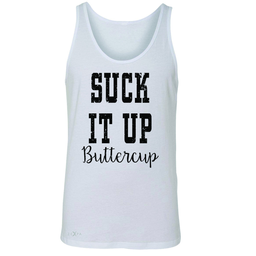 Suck It Up Butter Cool Men's Jersey Tank Saying Funny Sleeveless - Zexpa Apparel - 5