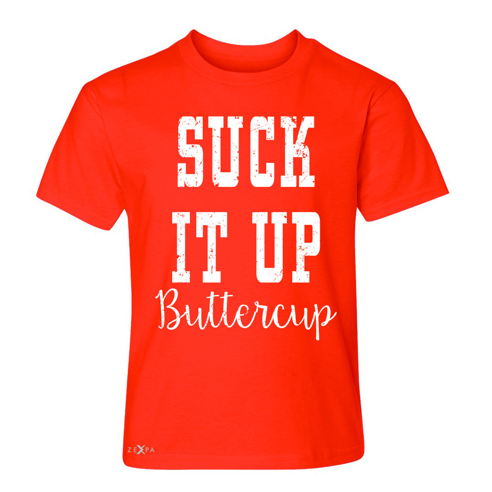 Suck It Up Butter Cool Youth T-shirt Saying Funny Tee - Zexpa Apparel - 2
