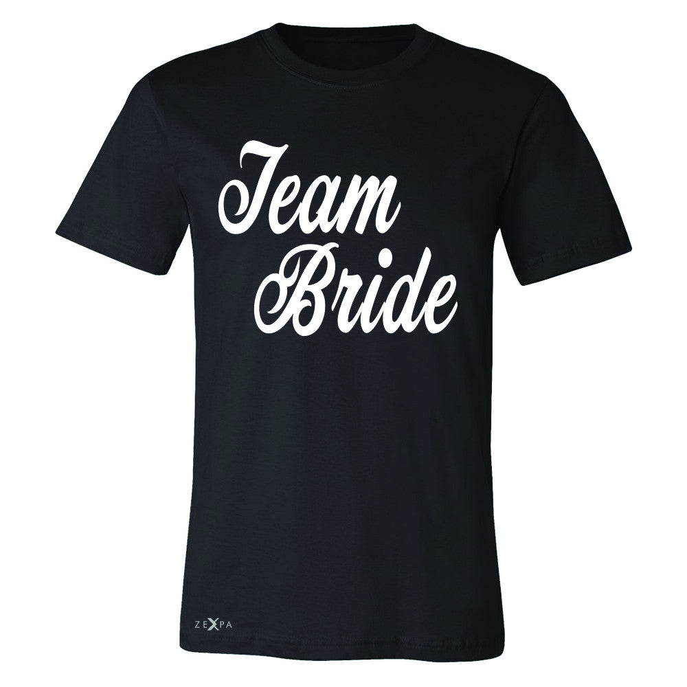 Team Bride - Friends and Family of Bride Men's T-shirt Wedding Tee - Zexpa Apparel - 1