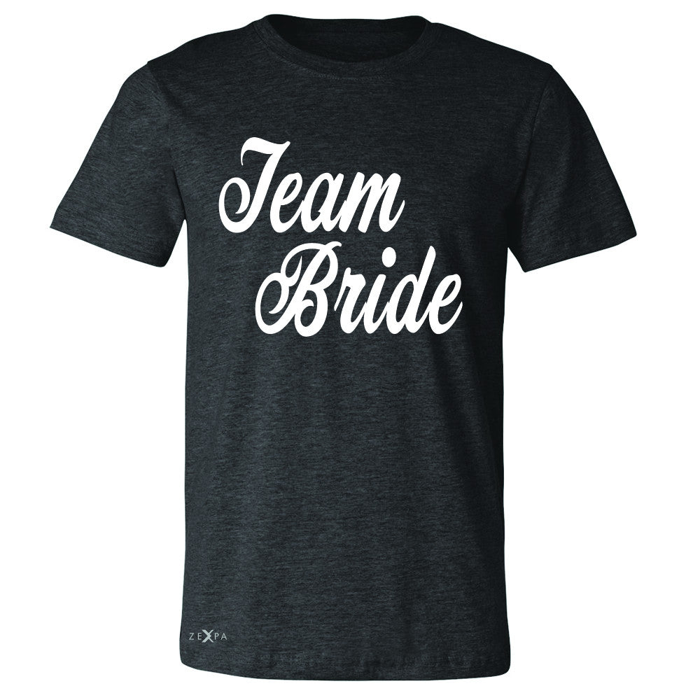 Team Bride - Friends and Family of Bride Men's T-shirt Wedding Tee - Zexpa Apparel - 2