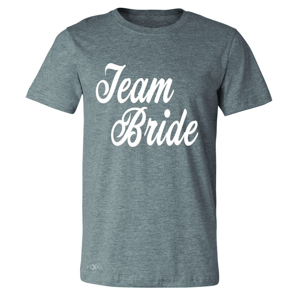 Team Bride - Friends and Family of Bride Men's T-shirt Wedding Tee - Zexpa Apparel - 3