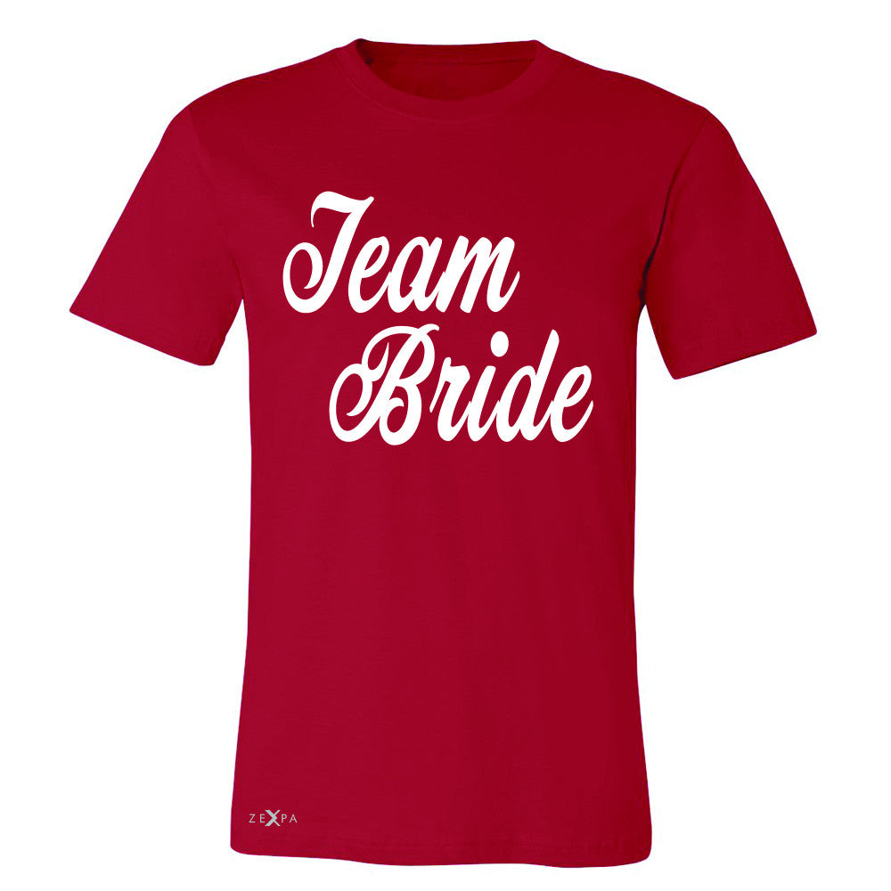 Team Bride - Friends and Family of Bride Men's T-shirt Wedding Tee - Zexpa Apparel - 5