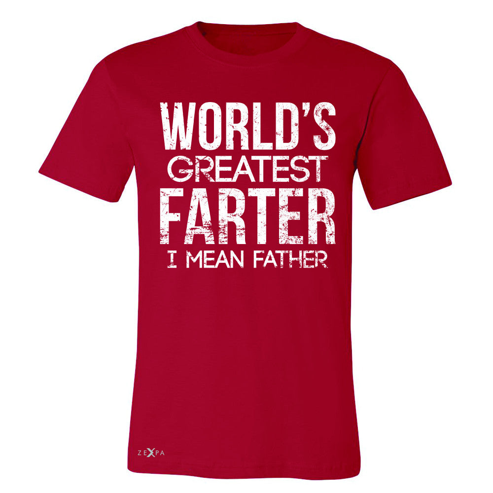 World's Best Farter I Mean Father D Men's T-shirt Father's Day Tee - Zexpa Apparel - 5
