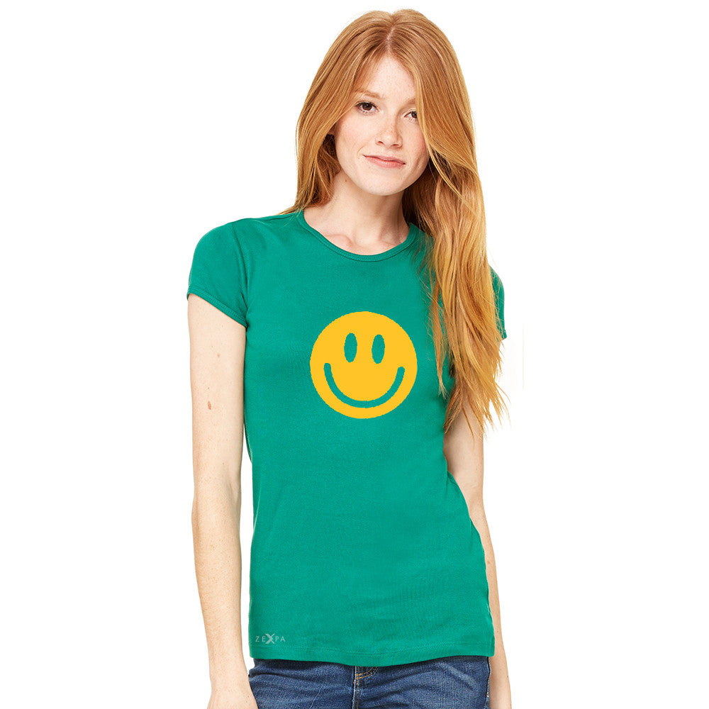 Funny Smiley Face Super Emoji Women's T-shirt Funny Tee - Zexpa Apparel