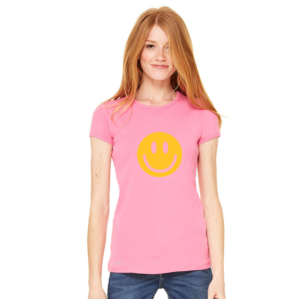 Funny Smiley Face Super Emoji Women's T-shirt Funny Tee - zexpaapparel - 9