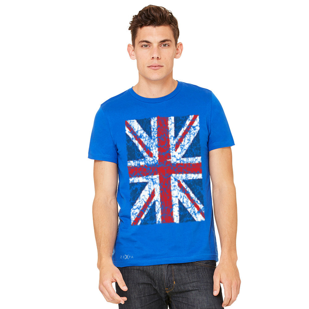Distressed British Flag Great Britain Men's T-shirt Patriotic Tee - Zexpa Apparel - 10