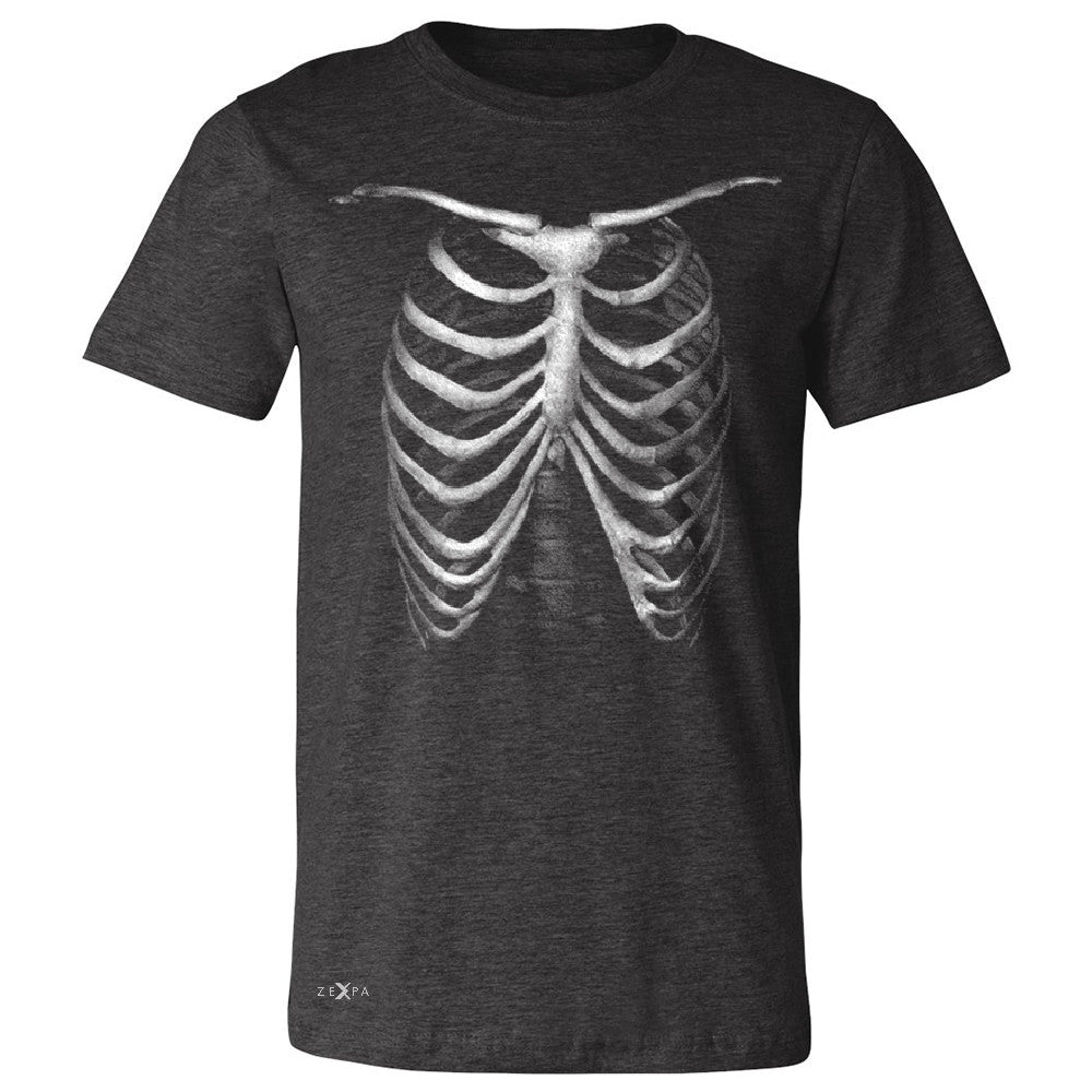 Rib Cage Glow in The Dark  Men's T-shirt Halloween Costume Eve Tee - Zexpa Apparel - 2