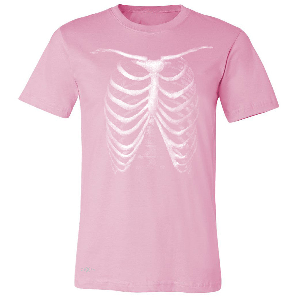 Rib Cage Glow in The Dark  Men's T-shirt Halloween Costume Eve Tee - Zexpa Apparel - 4