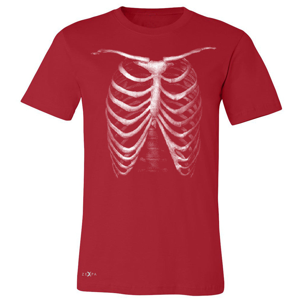 Rib Cage Glow in The Dark  Men's T-shirt Halloween Costume Eve Tee - Zexpa Apparel - 5