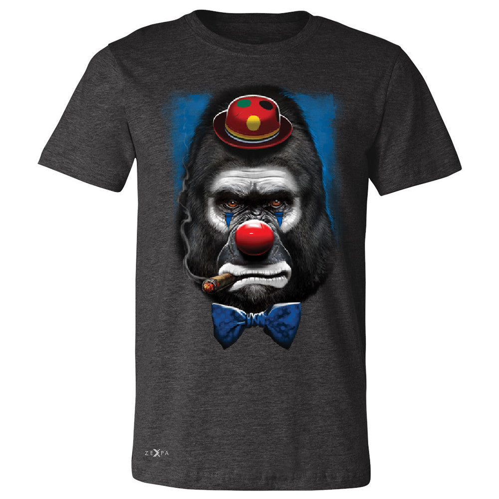 Gorilla Clown Sad Scary Men's T-shirt Halloween Costume Event Tee - Zexpa Apparel - 2