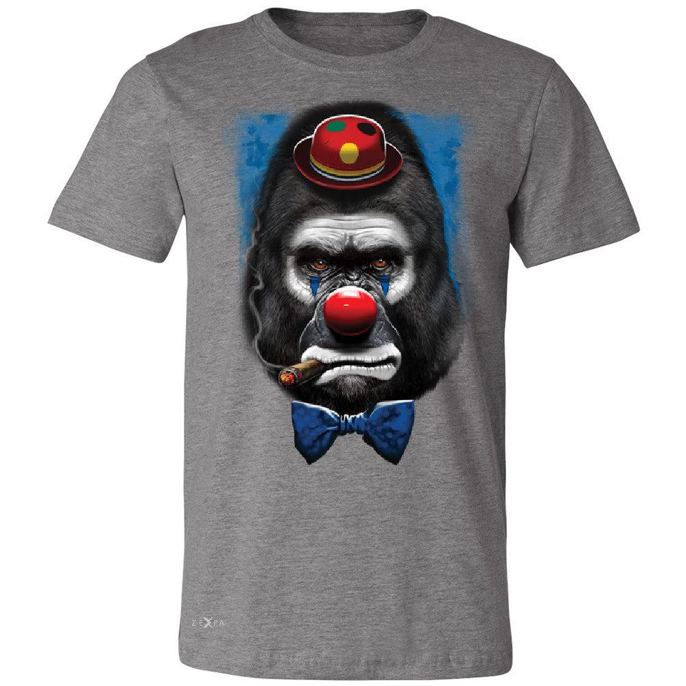 Gorilla Clown Sad Scary Men's T-shirt Halloween Costume Event Tee - Zexpa Apparel - 3