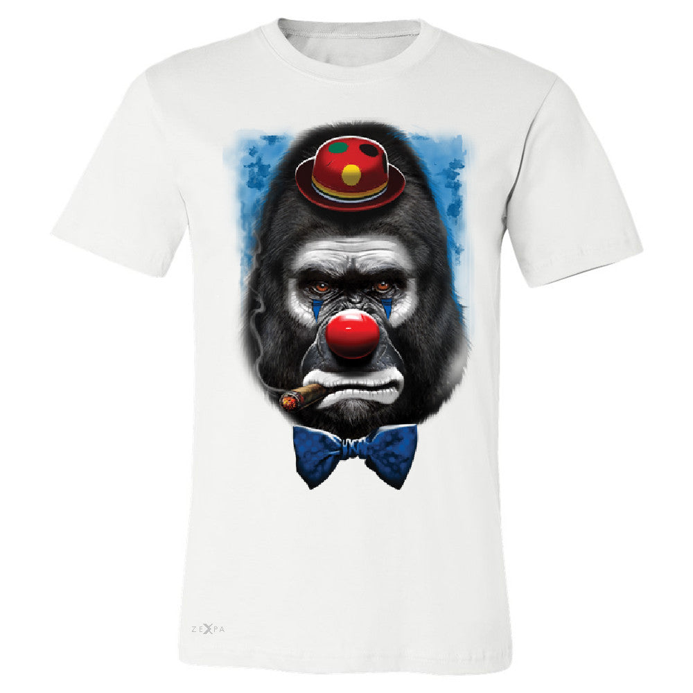 Gorilla Clown Sad Scary Men's T-shirt Halloween Costume Event Tee - Zexpa Apparel - 6