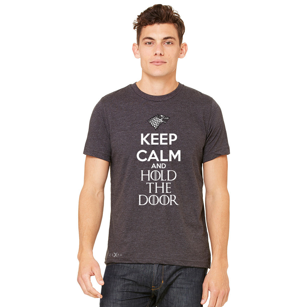 Keep Calm and Hold The Door - Hodor  Men's T-shirt GOT Tee - Zexpa Apparel - 3