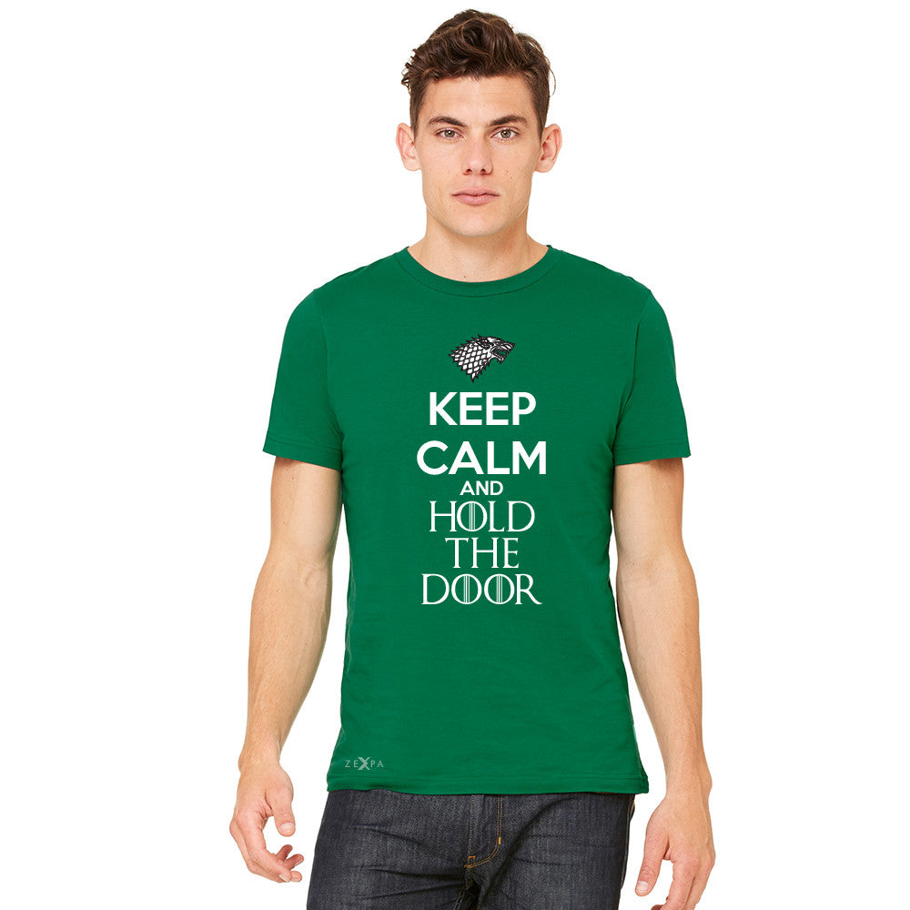 Keep Calm and Hold The Door - Hodor  Men's T-shirt GOT Tee - Zexpa Apparel - 5