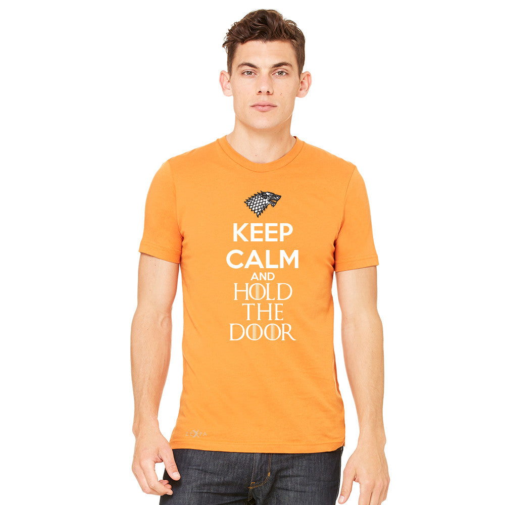 Keep Calm and Hold The Door - Hodor  Men's T-shirt GOT Tee - Zexpa Apparel - 7