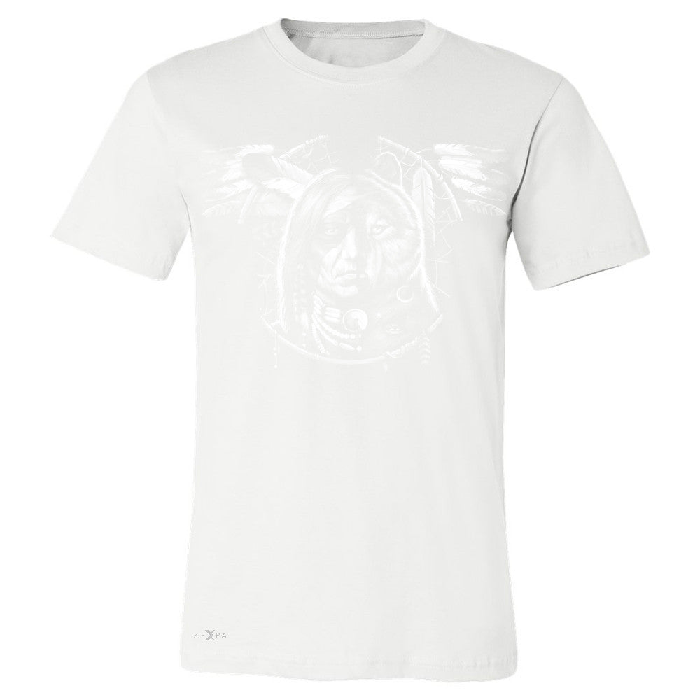 Wolf Dream Spirit Men's T-shirt Native American Dream Catcher Tee - Zexpa Apparel - 6