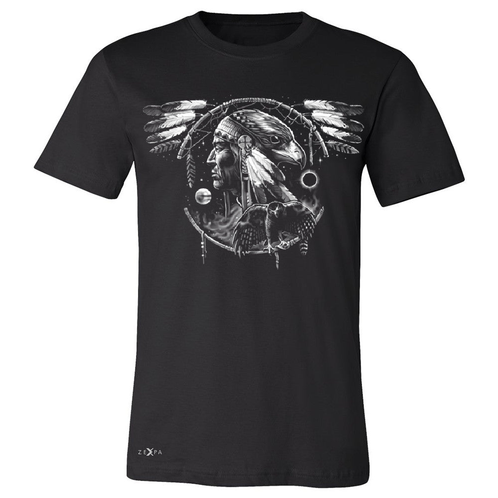 Hawk Dream Spirit Men's T-shirt Native American Dream Catcher Tee - Zexpa Apparel - 1