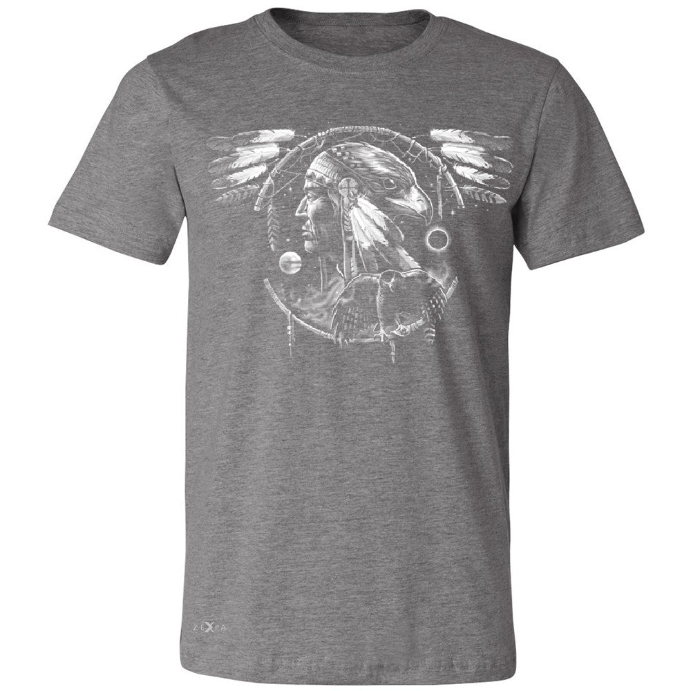 Hawk Dream Spirit Men's T-shirt Native American Dream Catcher Tee - Zexpa Apparel - 3
