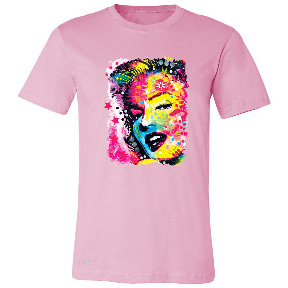 Zexpa Apparelâ„¢ Marilyn Neon Painting Portrait Men's T-shirt Hollywood Beauty Tradition Tee - Zexpa Apparel Halloween Christmas Shirts