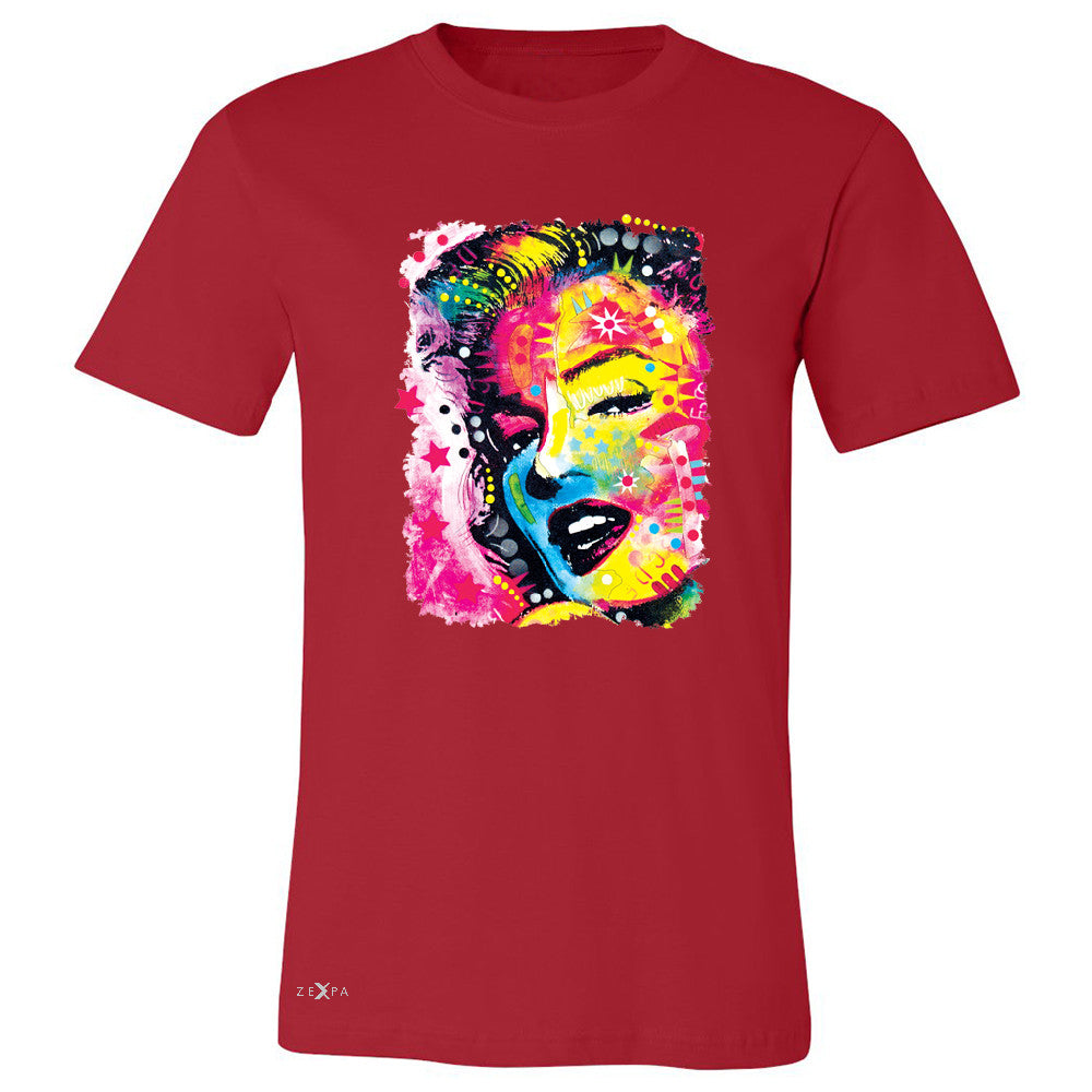 Zexpa Apparelâ„¢ Marilyn Neon Painting Portrait Men's T-shirt Hollywood Beauty Tradition Tee - Zexpa Apparel Halloween Christmas Shirts