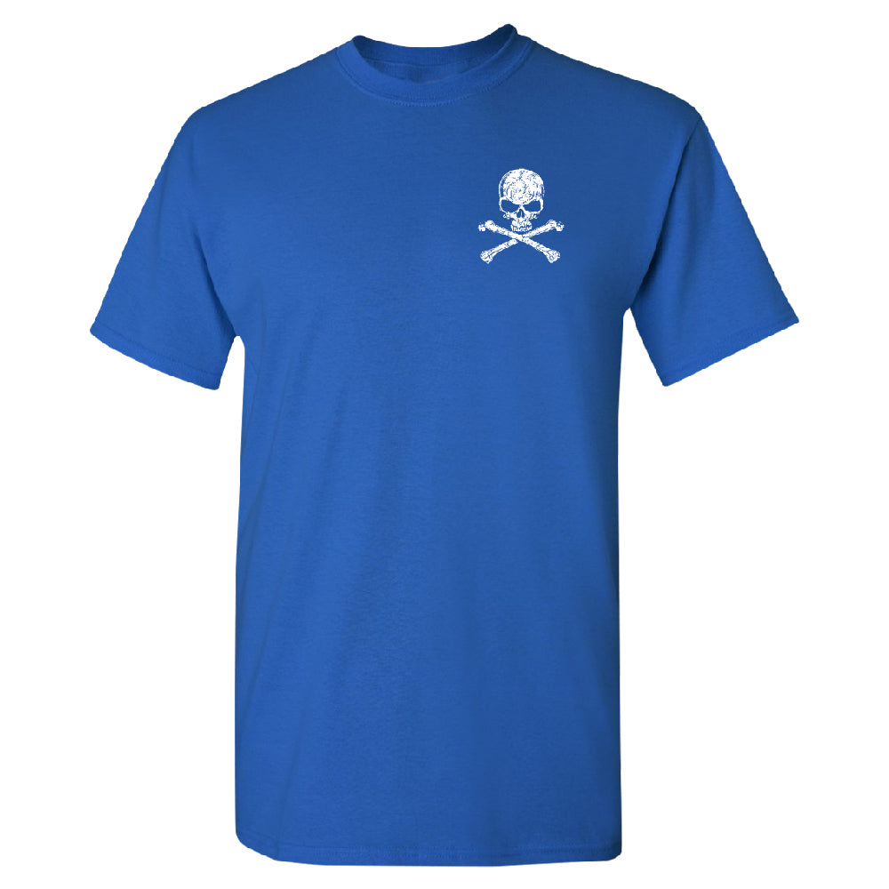 Pocket Design - Skull and Crossbones Men's T-Shirt 