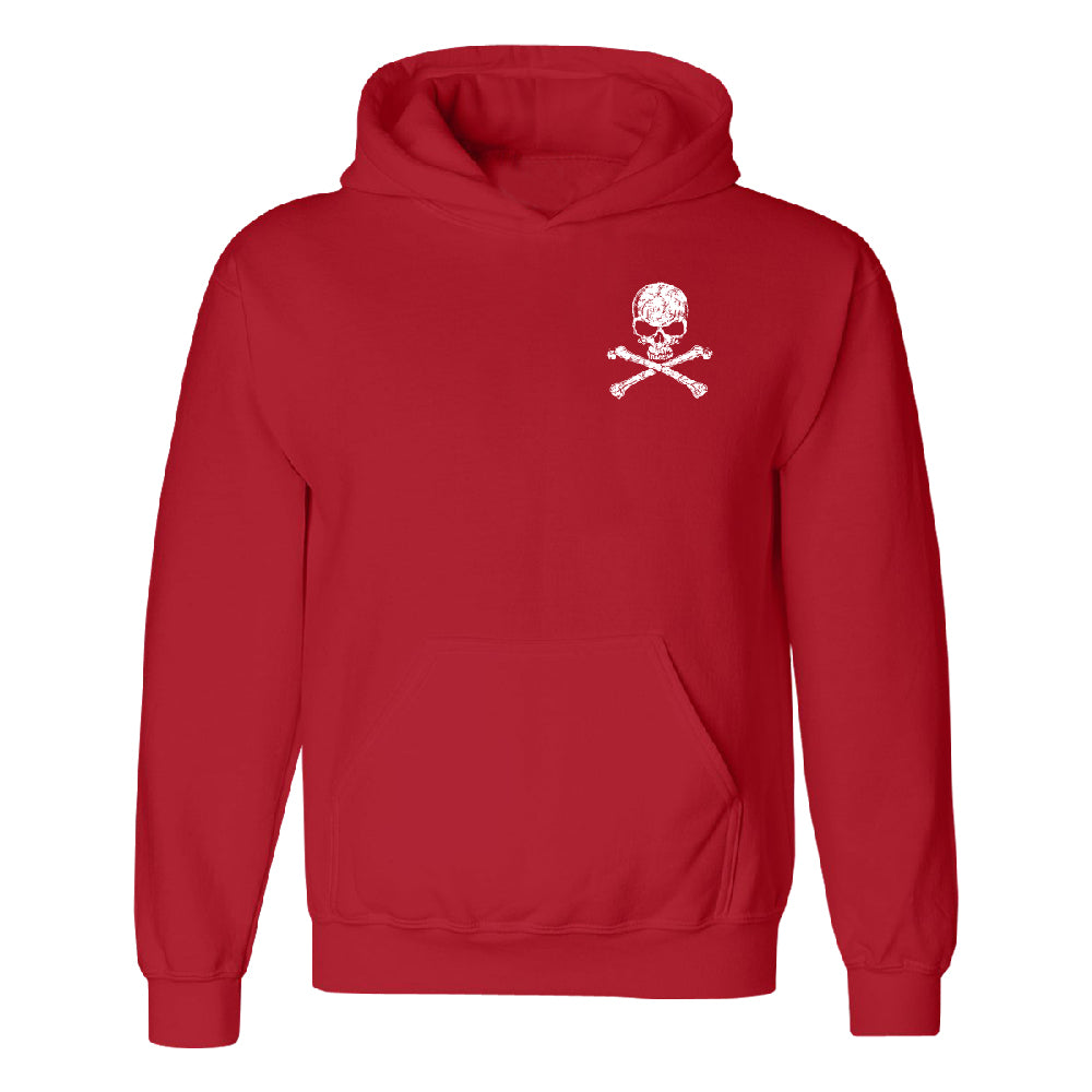 Pocket Design - Skull and Crossbones Unisex Hoodie Souvenir Sweater 