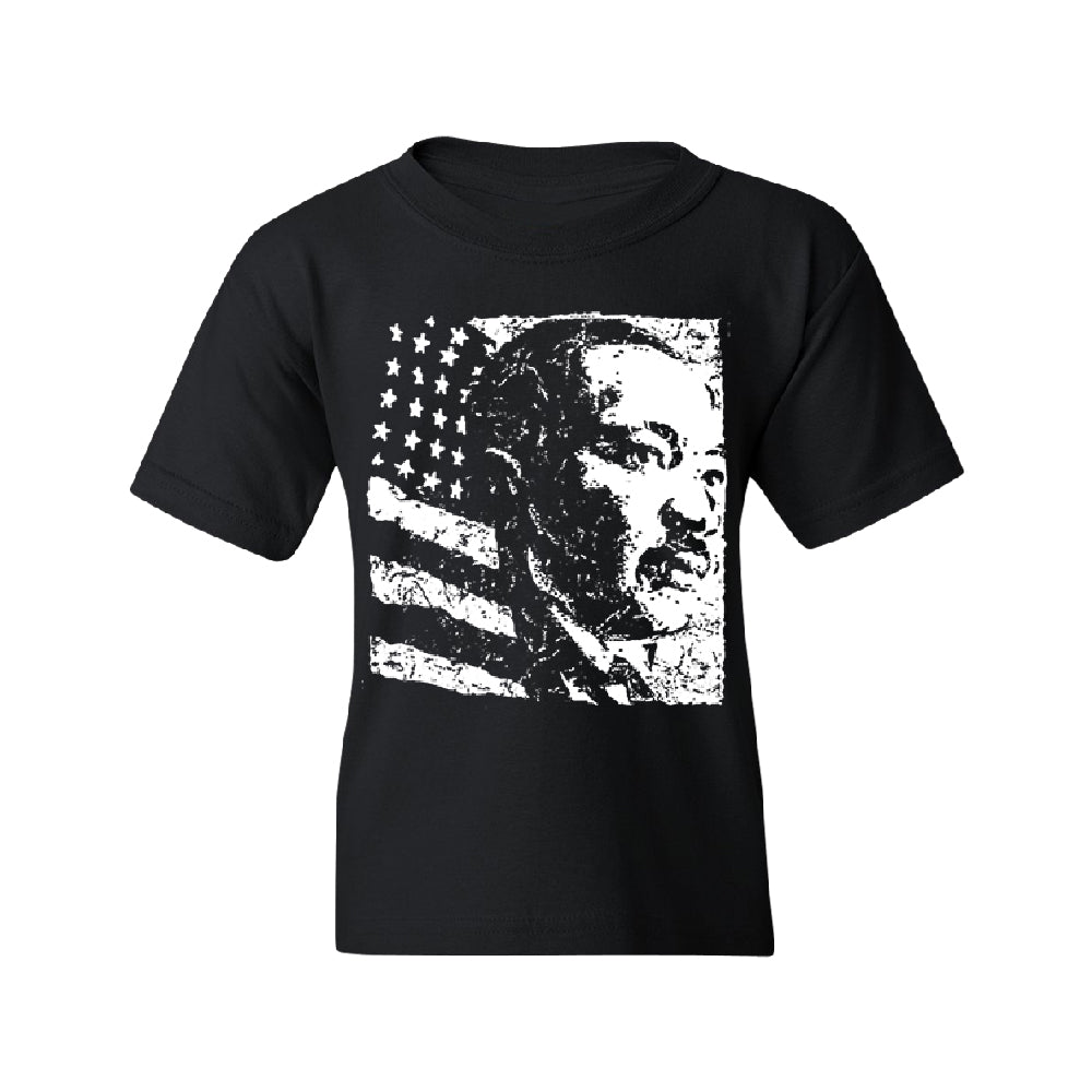 Martin Luther King Jr. MLK Dr. King Youth T-Shirt 