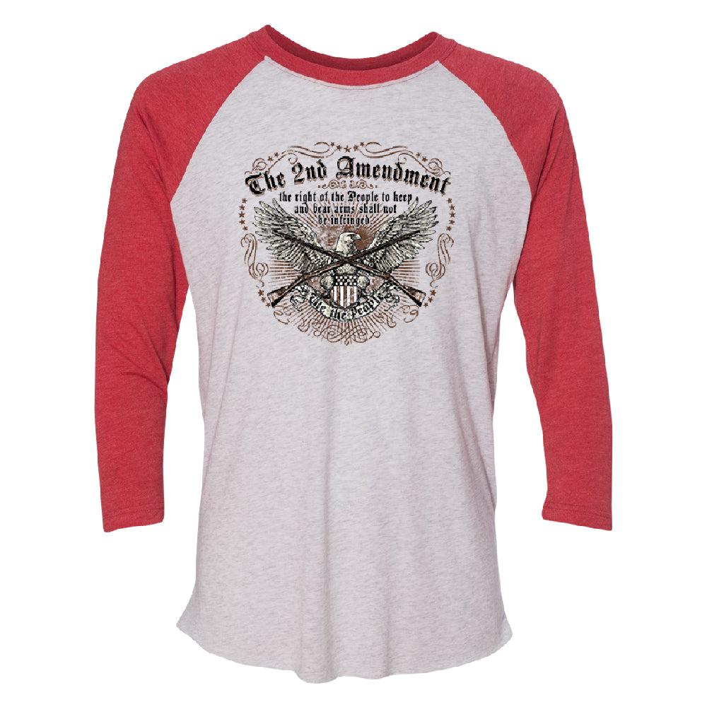 The 2nd Amendment Eagle 3/4 Raglan Tee 