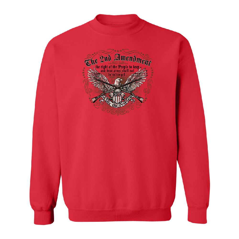 The 2nd Amendment Eagle Unisex Crewneck Souvenir Sweater 
