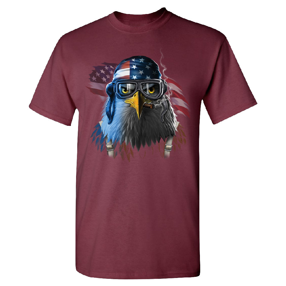 Freeodom Fighther American Eagle Men's T-Shirt 